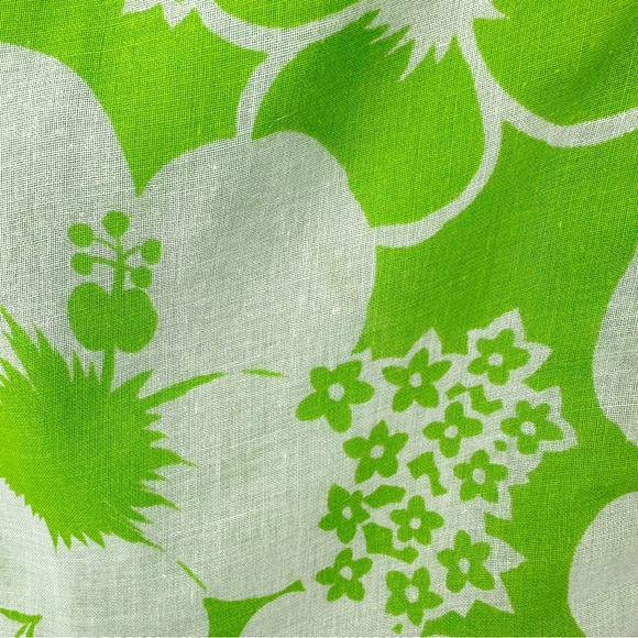 Vintage Saks Fifth Avenue Cotton Floral Romper - Picture 5 of 9